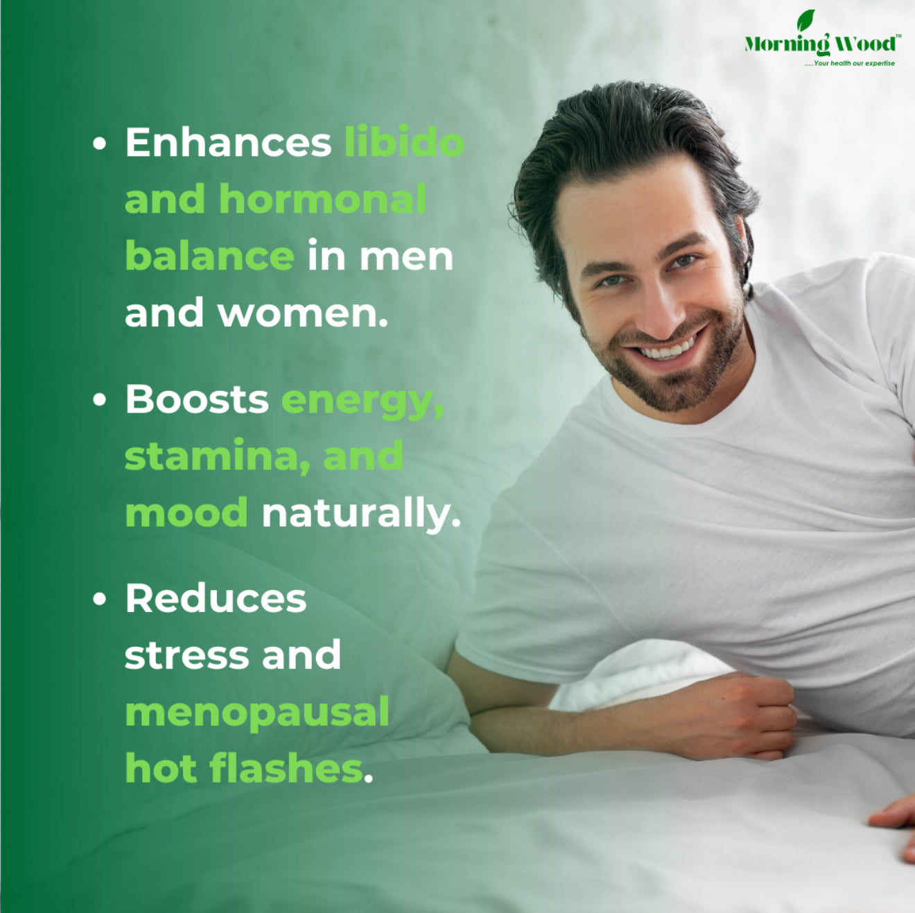 Morningwood Maca Root Premium Capsules - Best Organic Maca Root Capsules in India | Natural Energy & Wellness Support 800mg