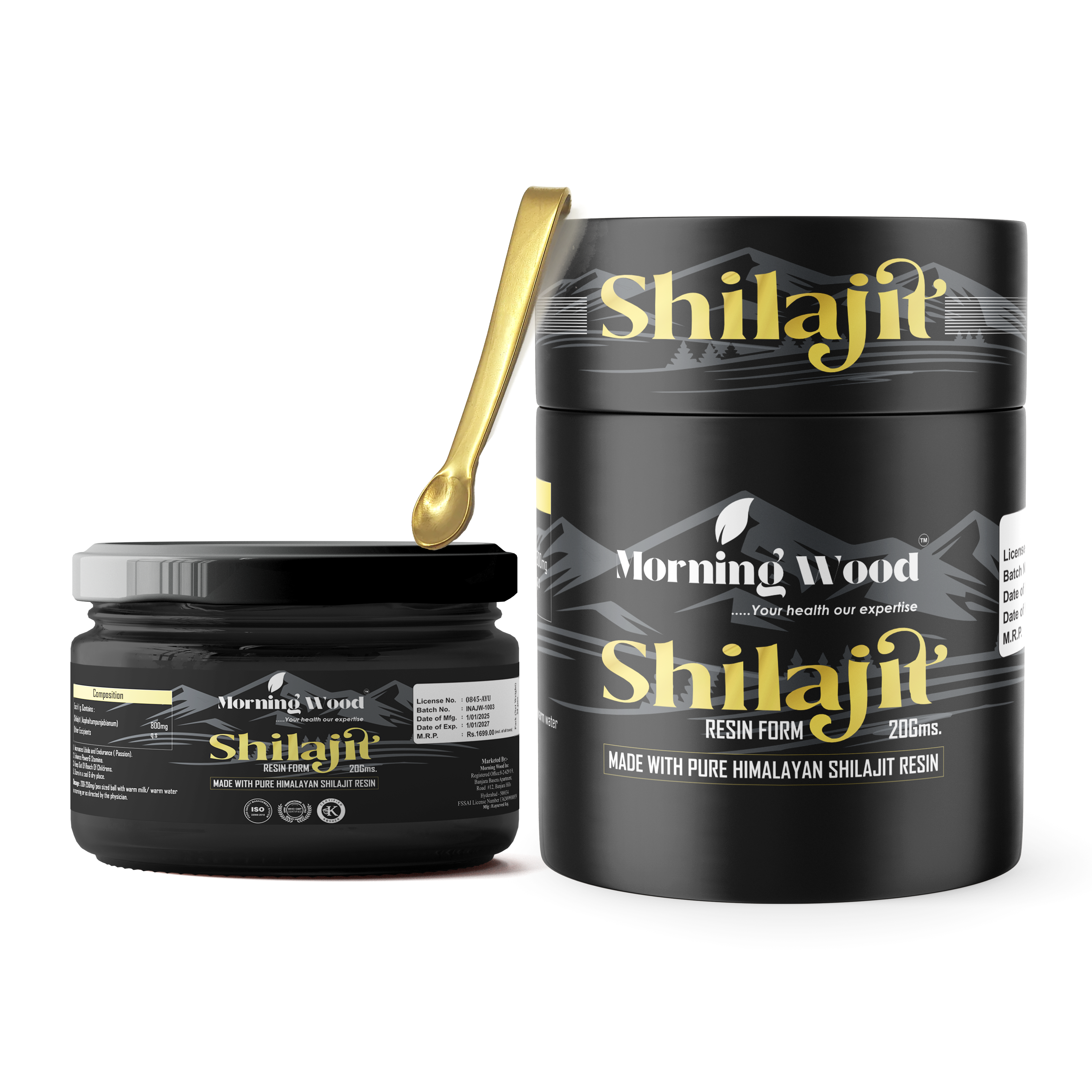 Shilajit Resin - 20 Grams