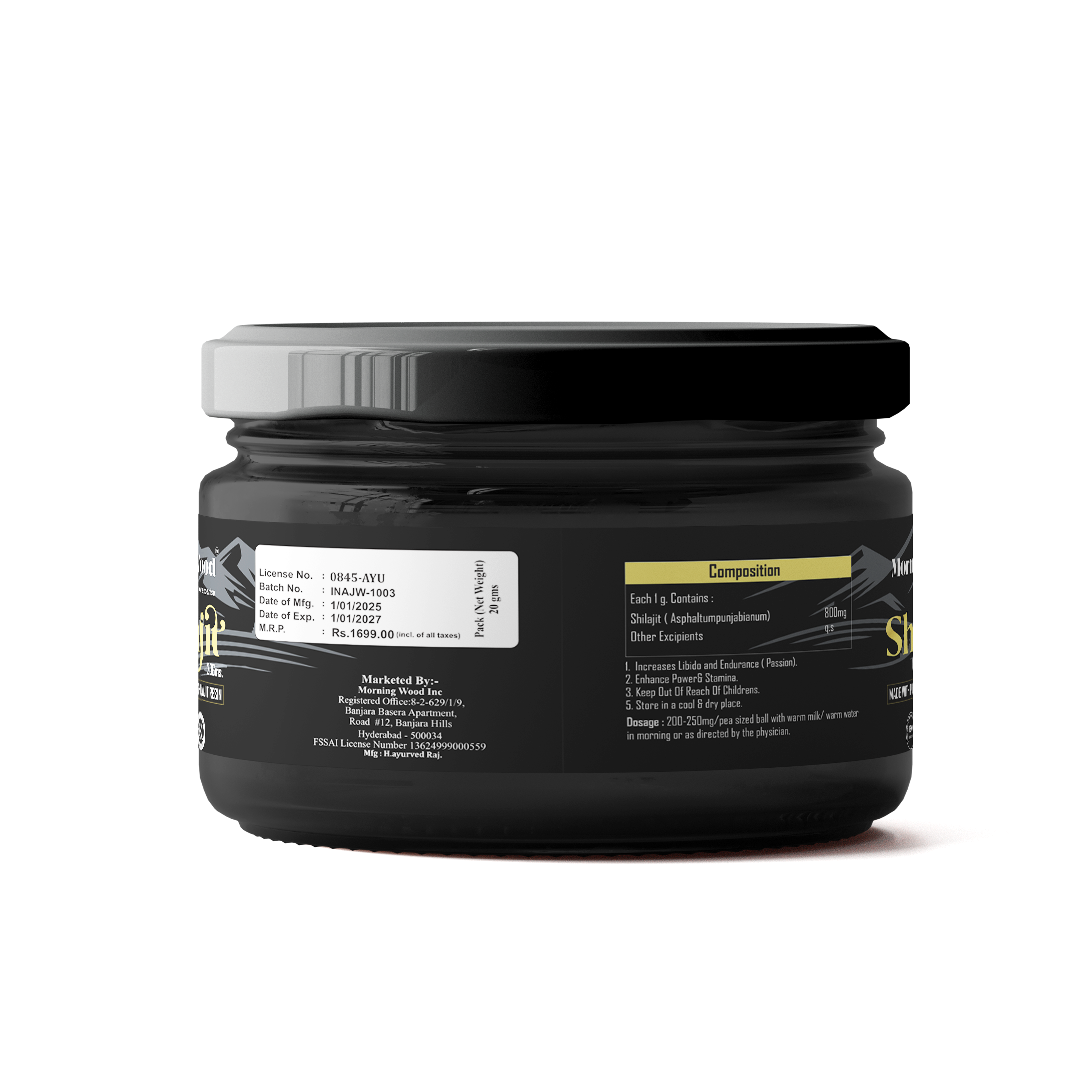 Shilajit Resin - 20 Grams