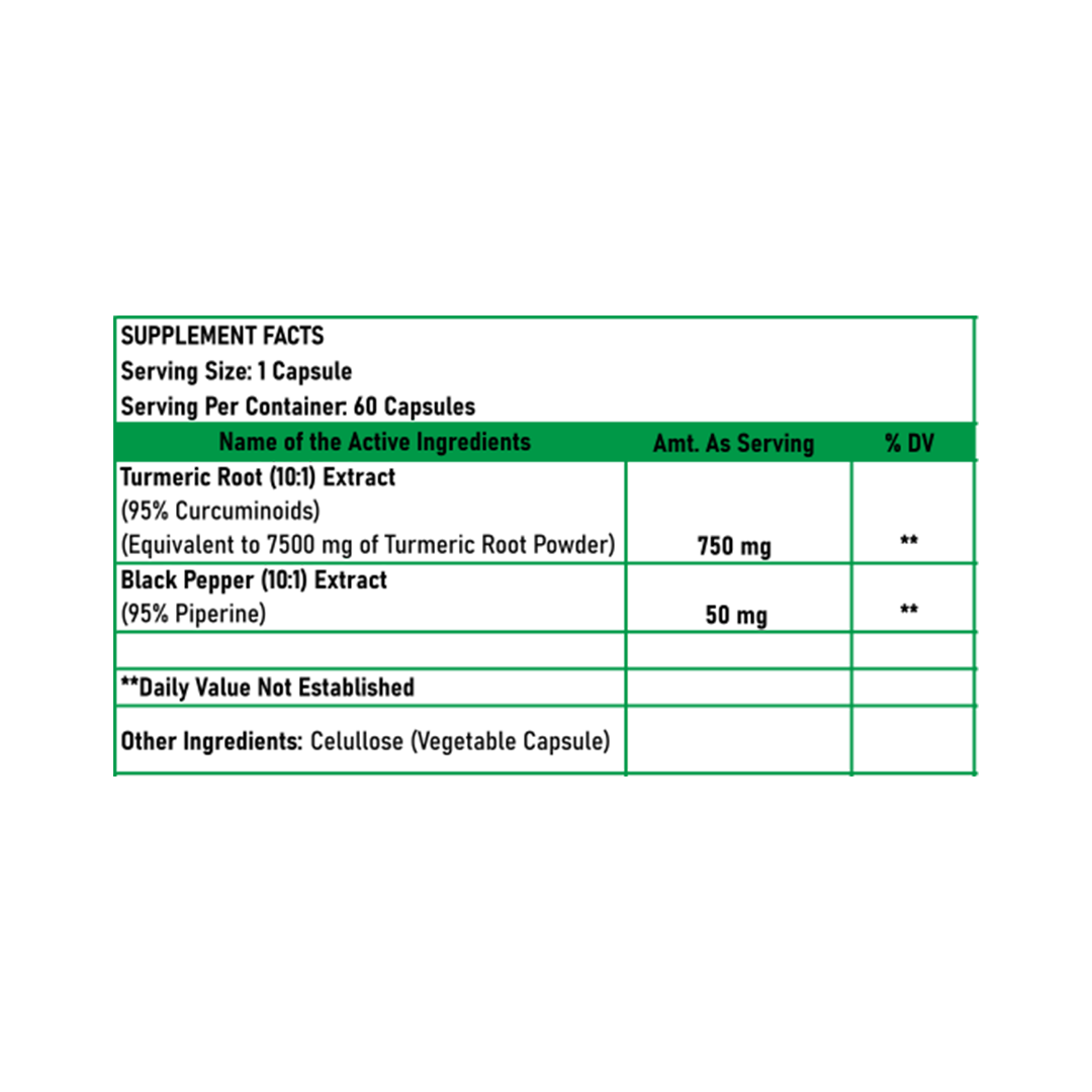 Morningwood Premium Curcumin Capsules 500mg - Best Curcumin Capsules in India | Natural Turmeric Extract for Joint Health & Immunity