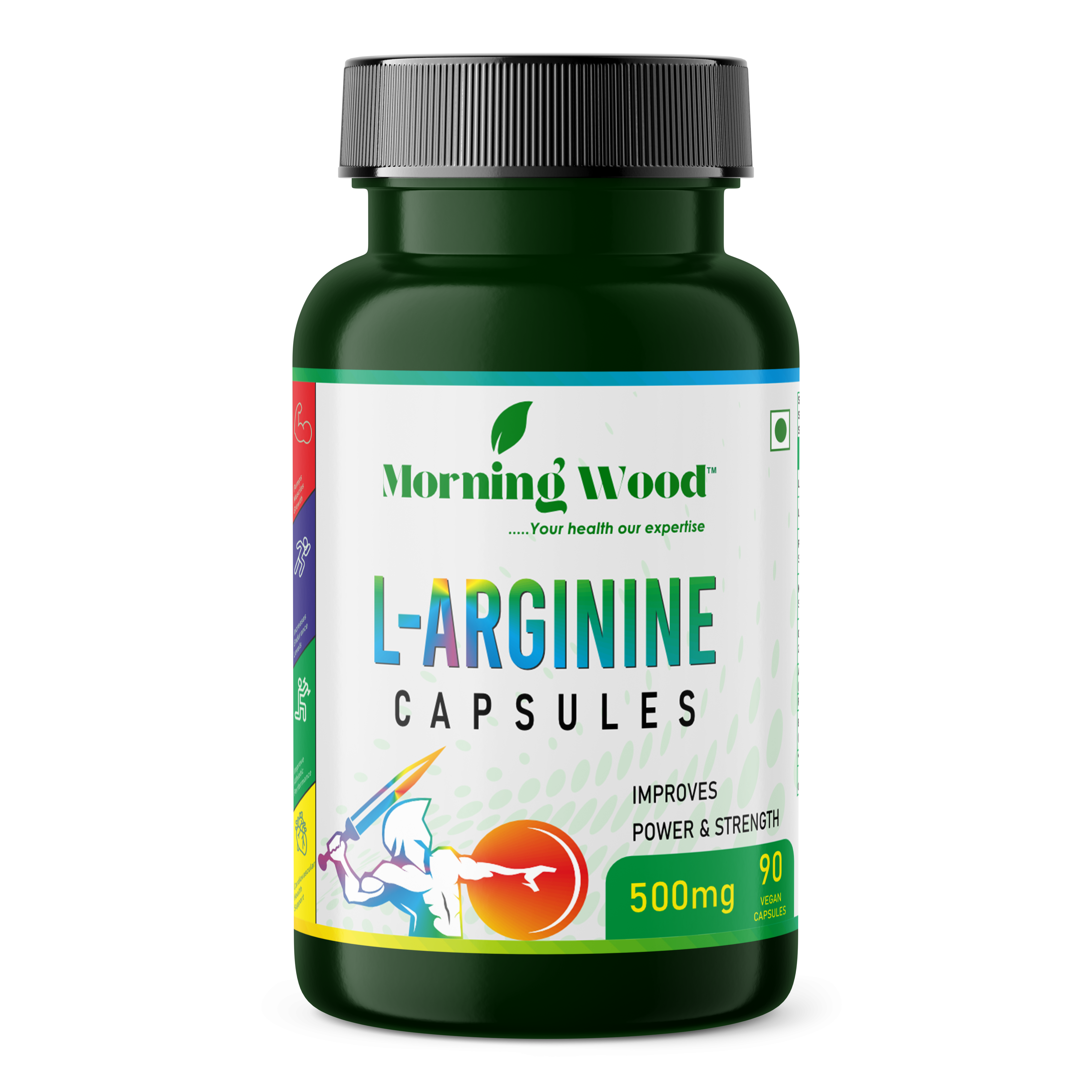 L-Arginine Capsules 1000mg | Lycopene Ubidecarenone Zinc Selenium Folic Acid | L-Arginine Capsules Benefits | Morningwood Supplements