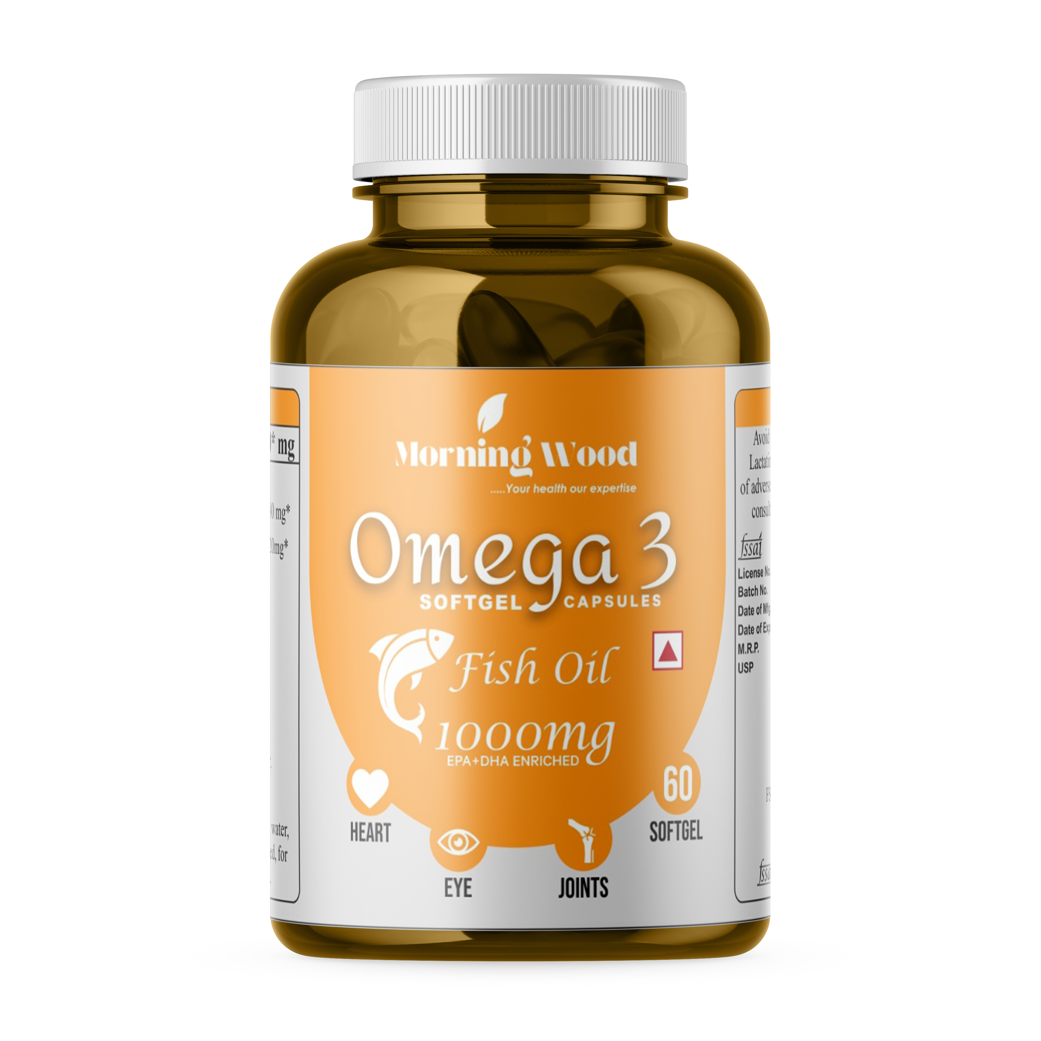 Omega-3 Capsules - 1000mg | Omega-3 Fatty Acids: Benefits and Supplements