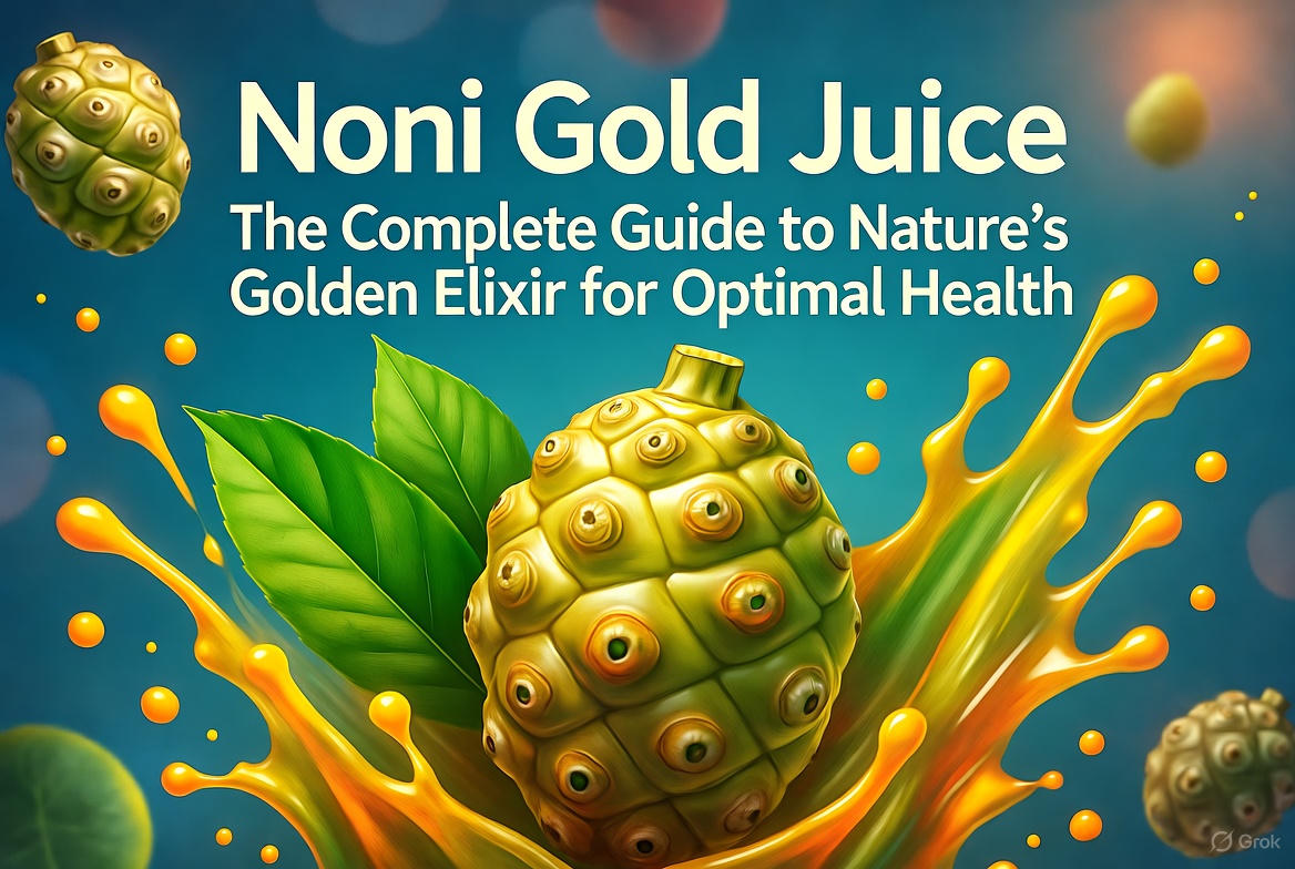 Noni Gold Juice: The Complete Guide to Nature's Golden Elixir for Optimal Health