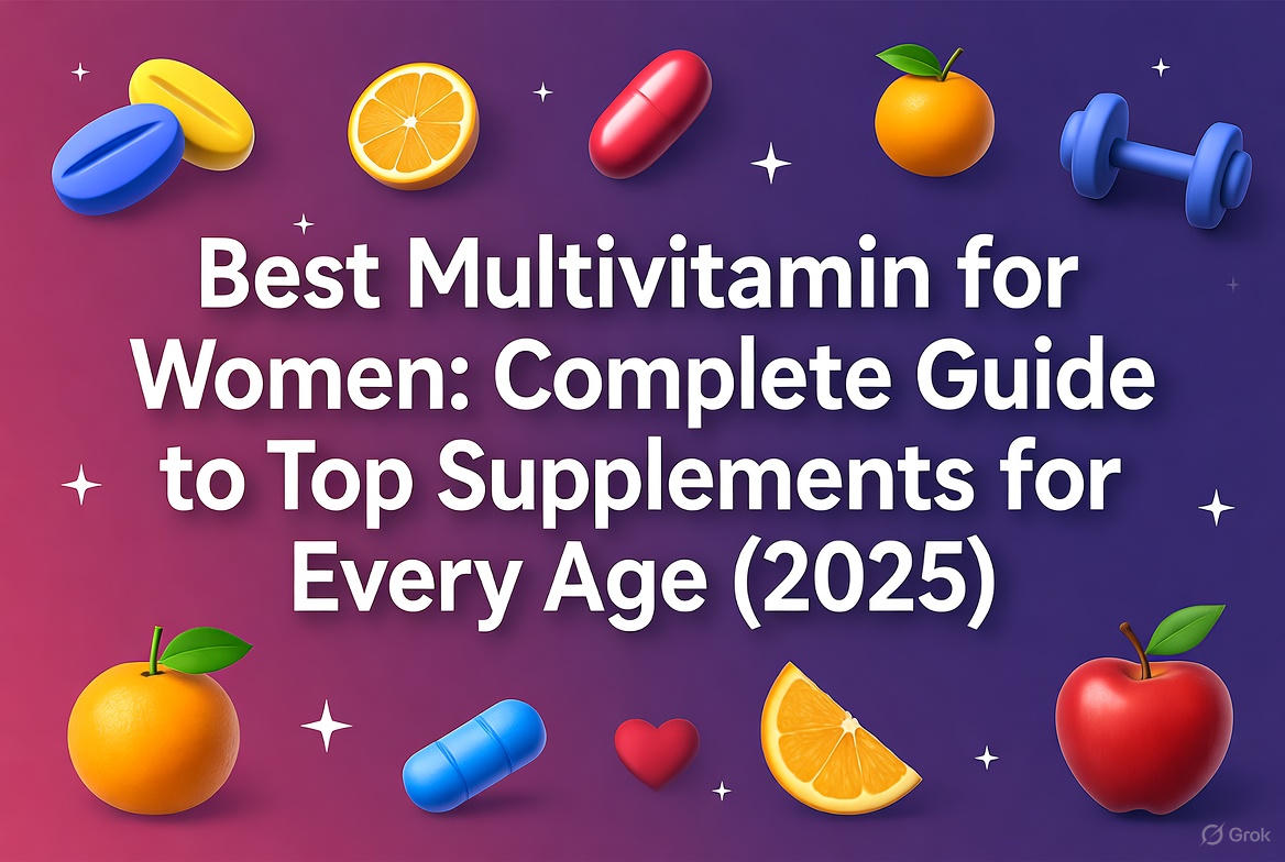 Best Multivitamin for Women: Complete Guide to Top Supplements for Every Age (2025)