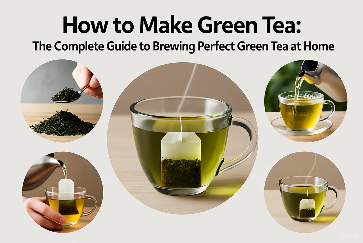 How to Make Green Tea: The Complete Guide to Brewing Perfect Green Tea at Home