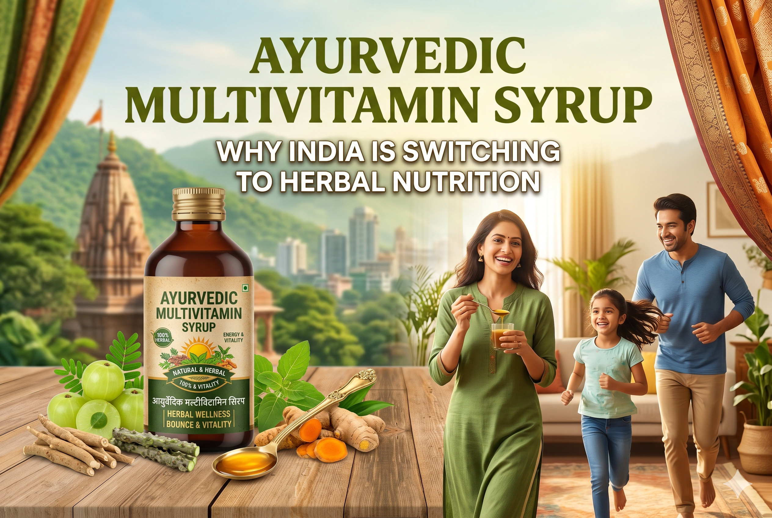 Ayurvedic Multivitamin Syrup: Why India Is Switching to Herbal Nutrition