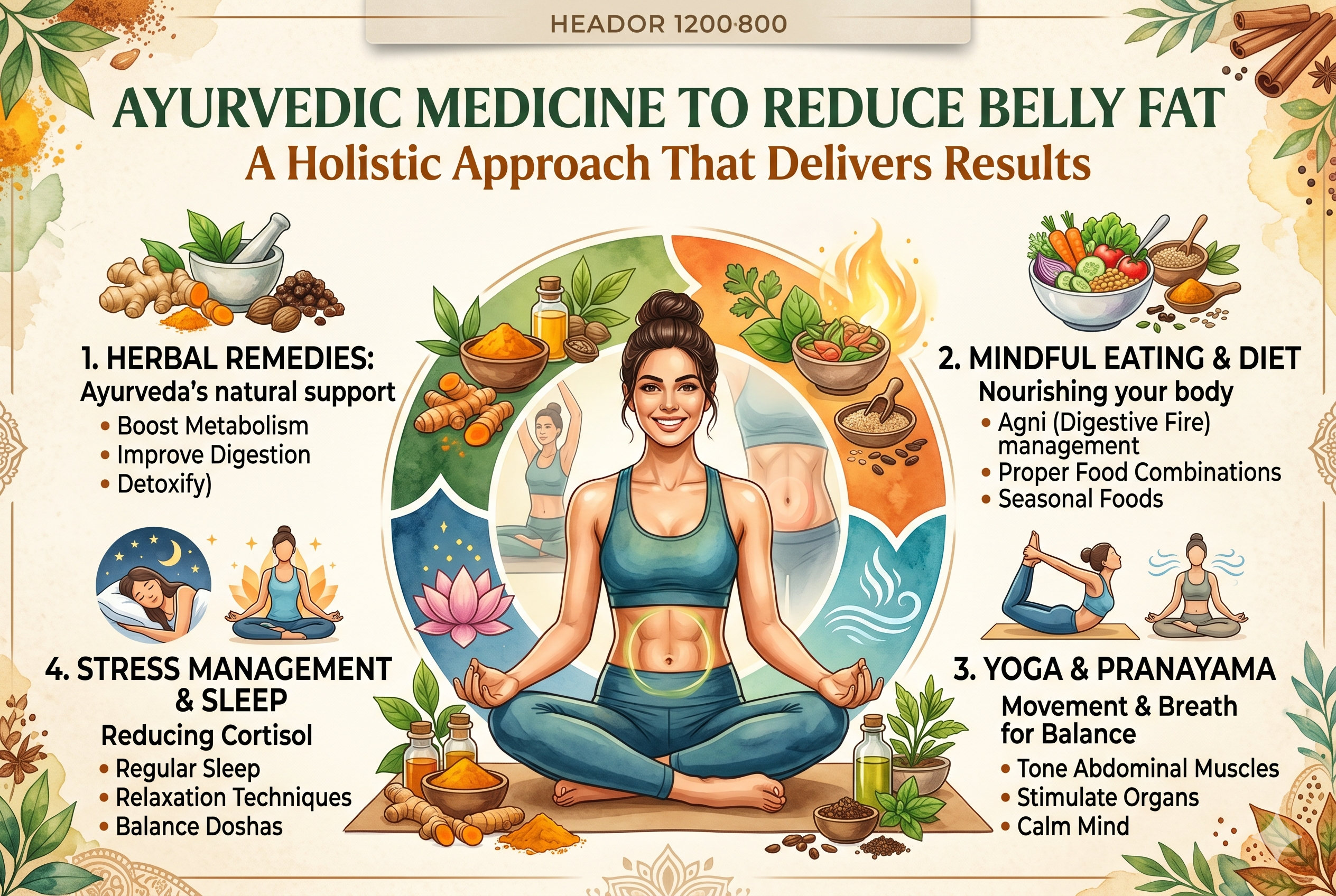 Ayurvedic Medicine to Reduce Belly Fat: A Holistic Approach That Delivers Results