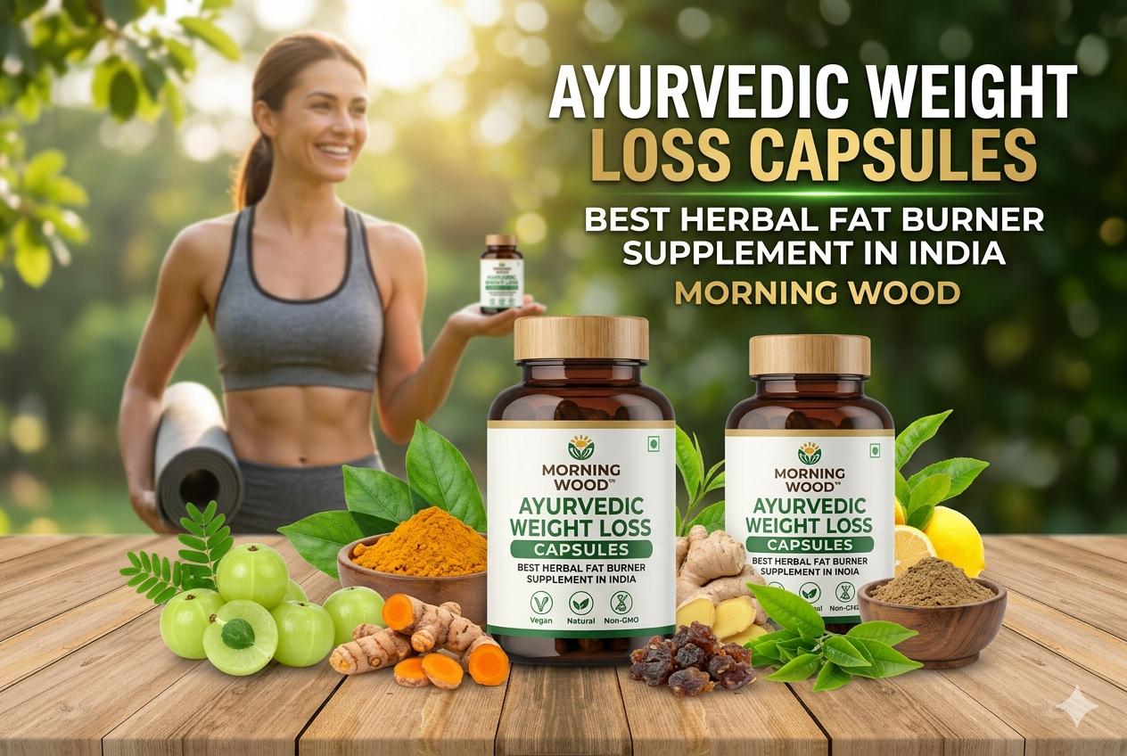 Ayurvedic Weight Loss Capsules – Best Herbal Fat Burner Supplement in India | Morning Wood