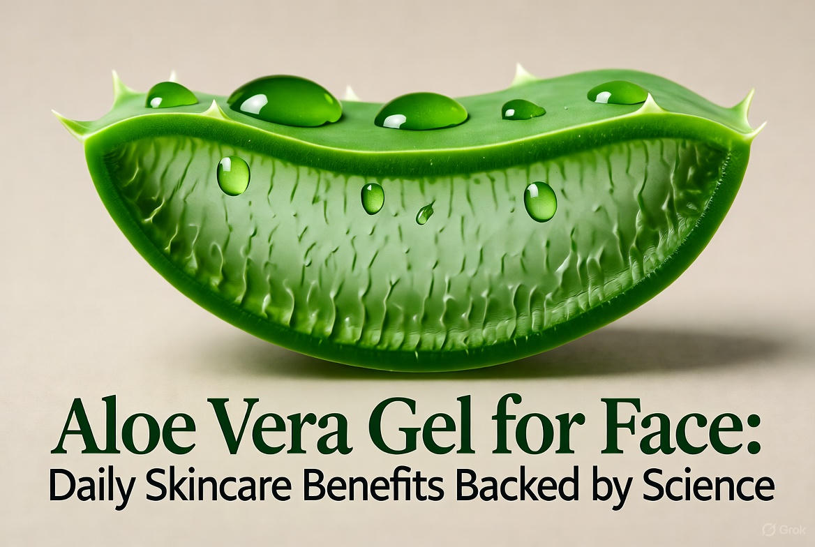 Aloe Vera Gel for Face: Daily Skincare Benefits Backed by Science
