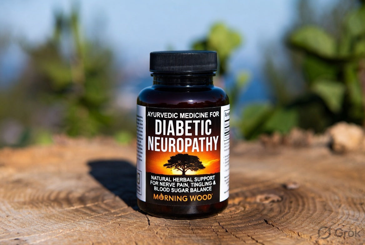 Ayurvedic Medicine for Diabetic Neuropathy: Natural Herbal Support for Nerve Pain, Tingling & Blood Sugar Balance | Morning Wood