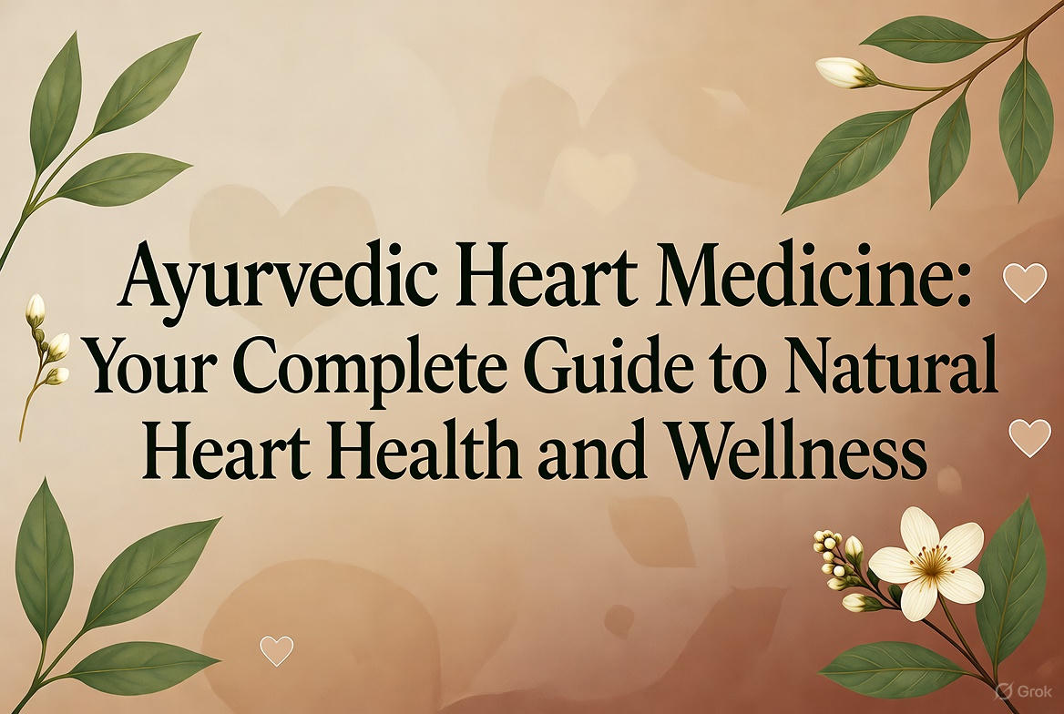 Ayurvedic Heart Medicine: Your Complete Guide to Natural Heart Health and Wellness