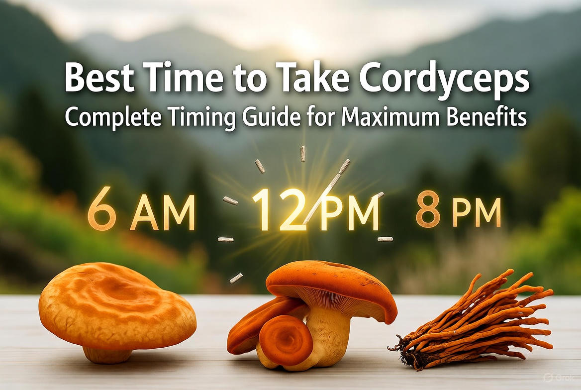 Best Time to Take Cordyceps: Complete Timing Guide for Maximum Benefits