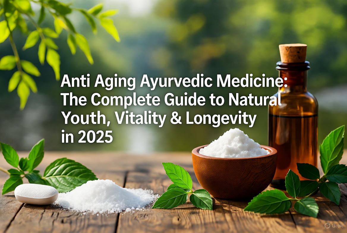 Anti Aging Ayurvedic Medicine: The Complete Guide to Natural Youth, Vitality & Longevity in 2025