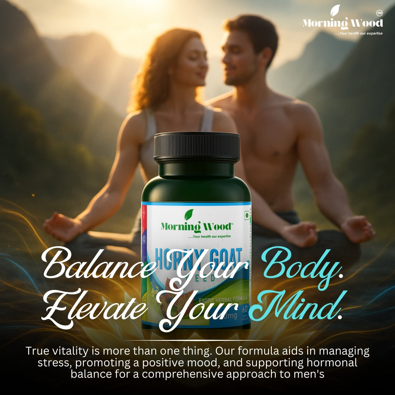 Horny Goat Weed Capsules 800mg - 60 Count | MorningWood