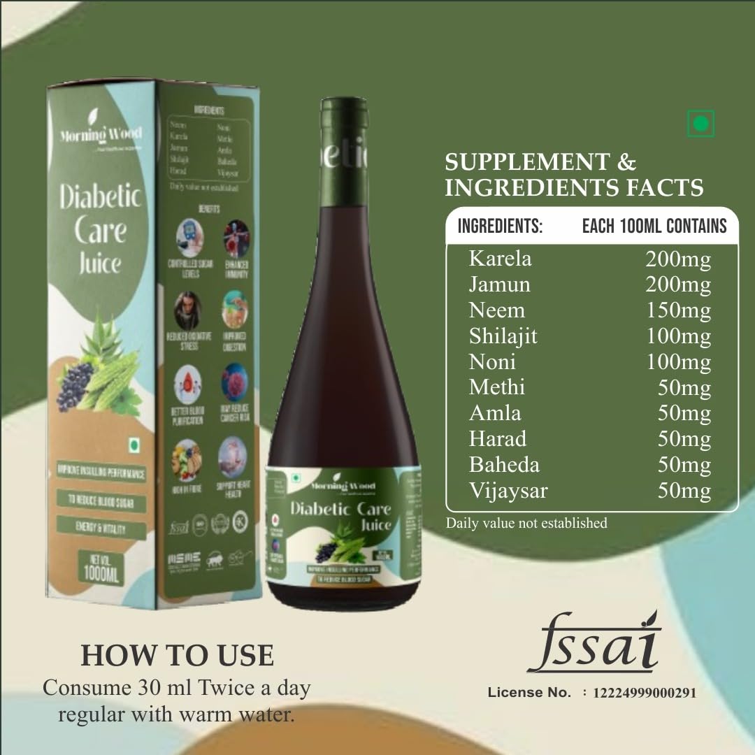 Diabetic Juice 1000ml | MorningWood