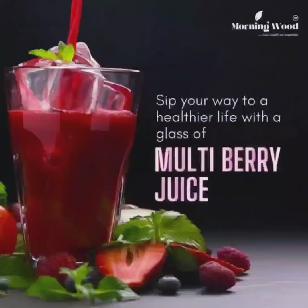 Multi Berries Juice 1000ml | MorningWood
